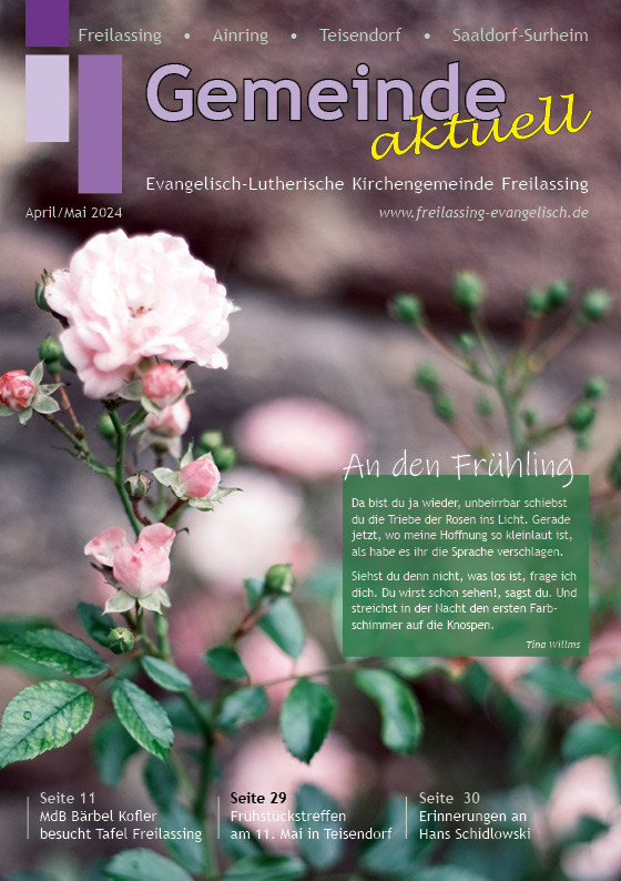 Gemeindebrief April/Mai 2024