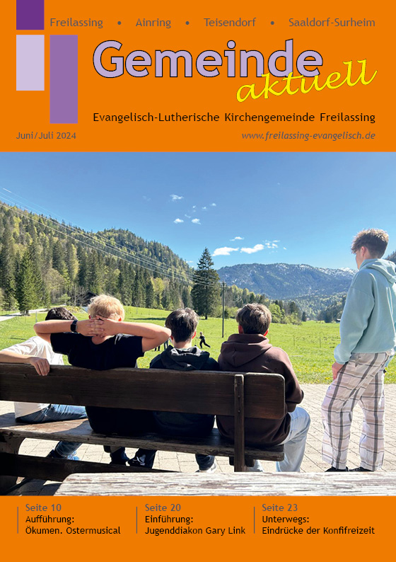 Gemeindebrief Juni/Juli 2024