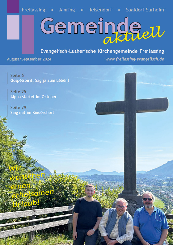 Gemeindebrief August/September 2024