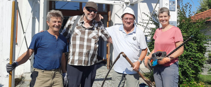 Garten-Aktion Gemeindezentrum Mitterfelden